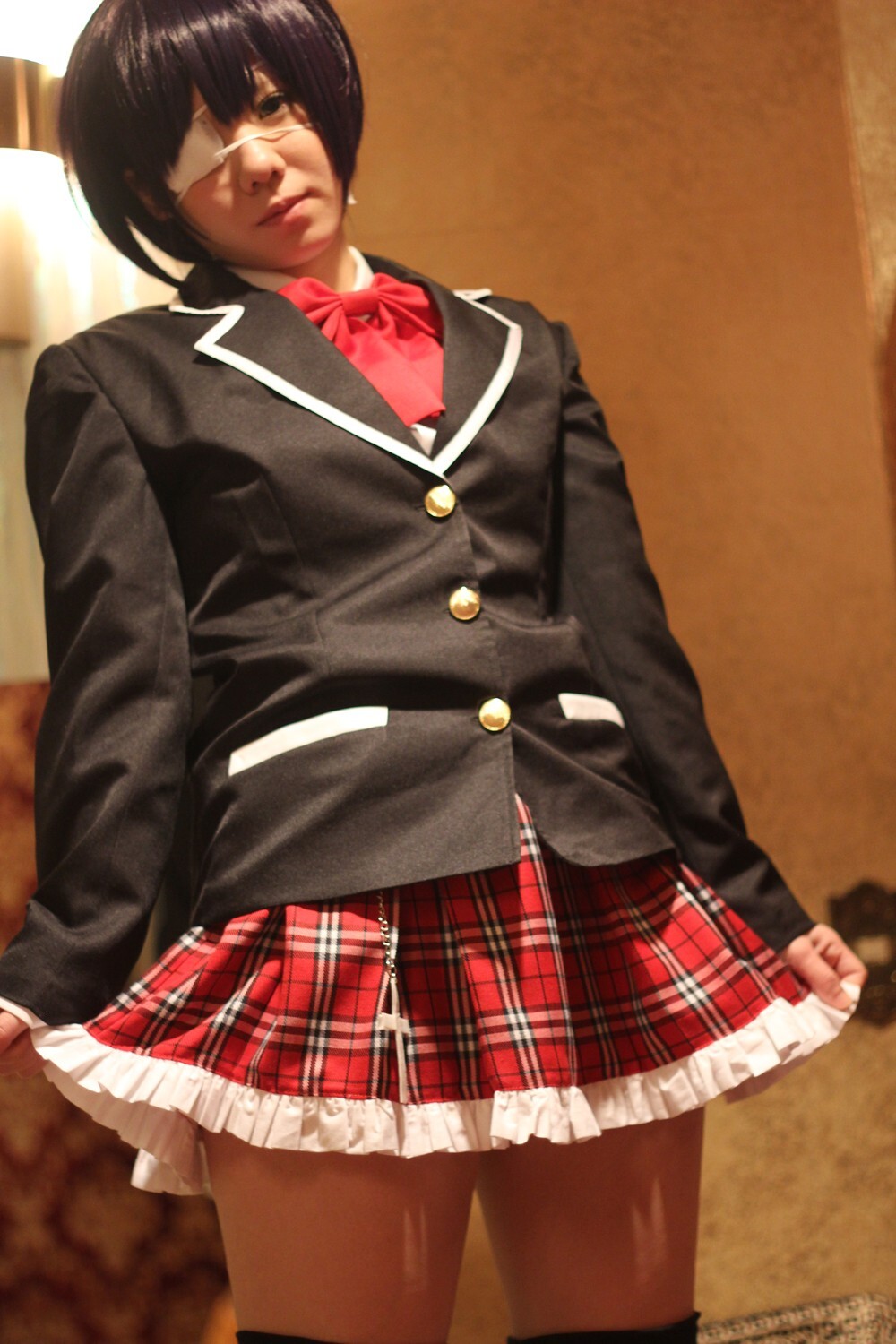 [Cosplay]  Hot Rikka Takanashi from Chuunibyou Demo Koi Ga Shitai